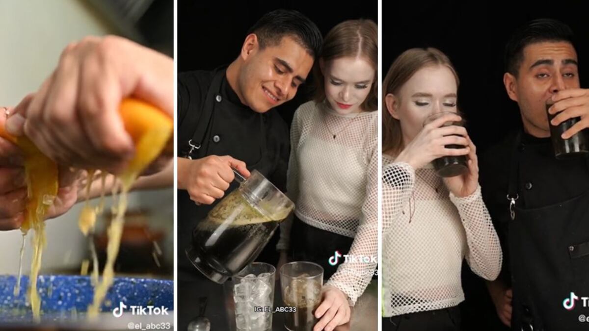 El Chef Alex preparó la receta de la Coca cola en un video para TikTok