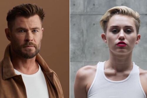Indirectas y hasta amenazas: así era la relación de Chris Hemsworth y Miley Cyrus
