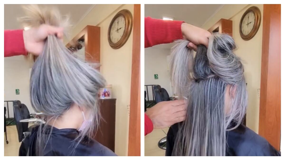 Champú natural para matizar las canas