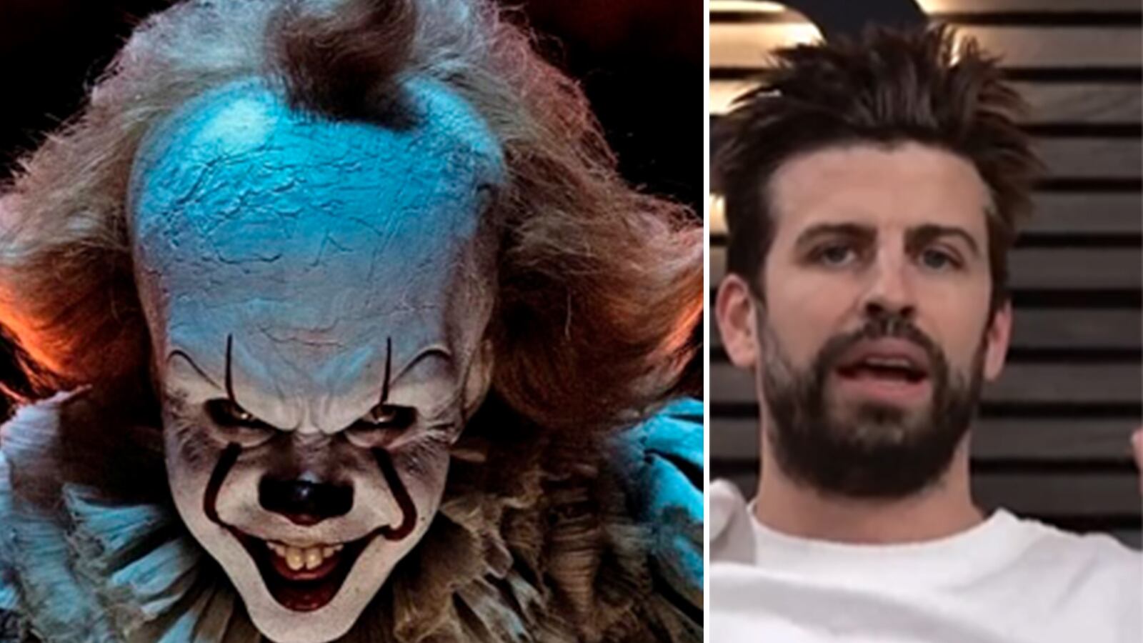Piqué parece un payaso despelucado con su nuevo look.