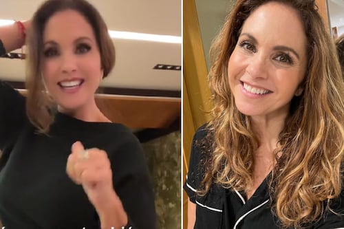 Lucero se une al trend y presume su cabello pero la critican por tenerlo con “orzuela y tieso’