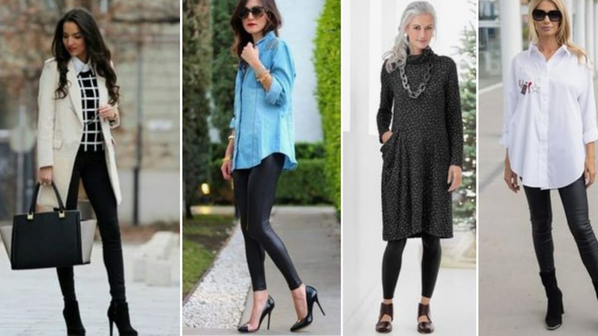 Sin complejos las mujeres de 50 usan leggins para lucir elegantes y lujosas: 5 outfits para robar miradas