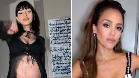 Cazzu y Jessica Alba redes