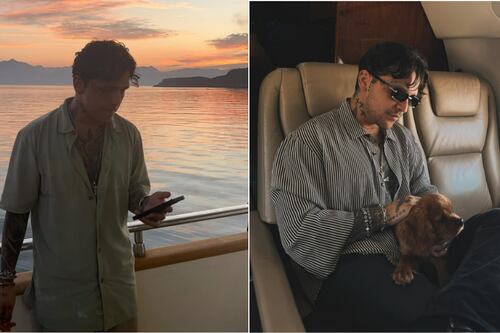 Nodal se reencuentra con la prensa pero por este detalle dicen que “volvió a caer en depresión”