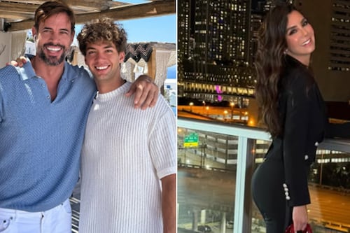 “¿Lo volvió a perdonar?”, William Levy y Elizabeth Gutiérrez recibieron el 2025 juntos y esta foto lo prueba
