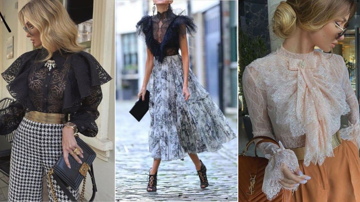 Las blusas victorianas serán la prenda más elegante que llevarás este 2024 y así se utilizan.