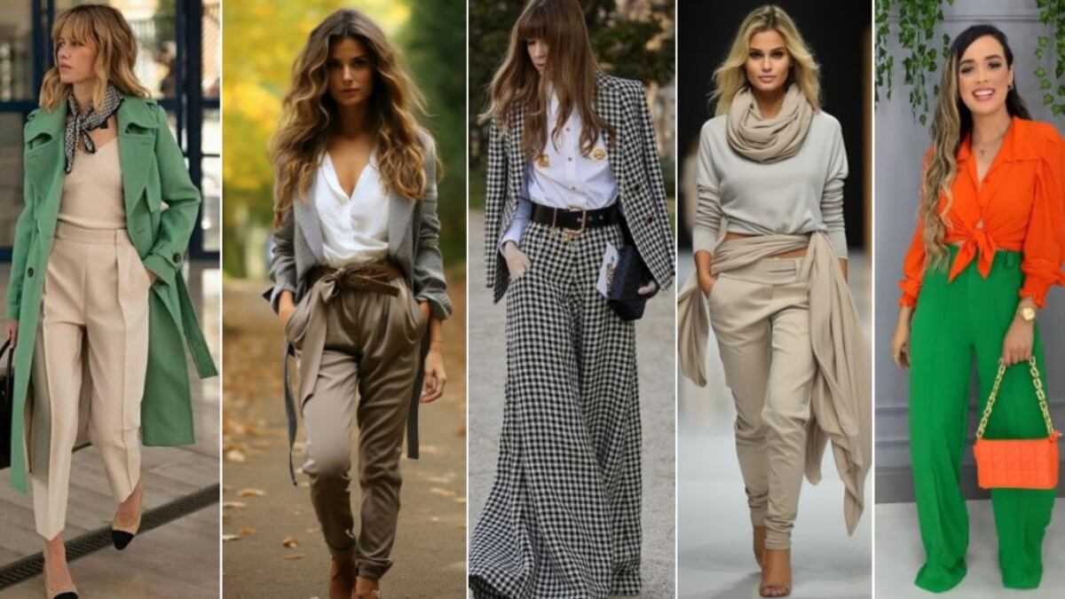 ¡Adiós jeans! Los pantalones que serán tendencia en 2025 y favorecen a todas