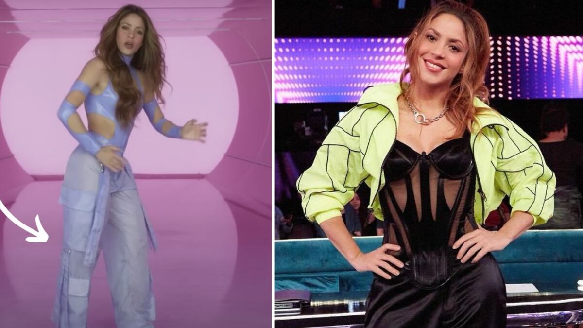 La colombiana ha mostrado cierta inclinación por los pantalones anchos enseñándonos a combinar esta prenda.