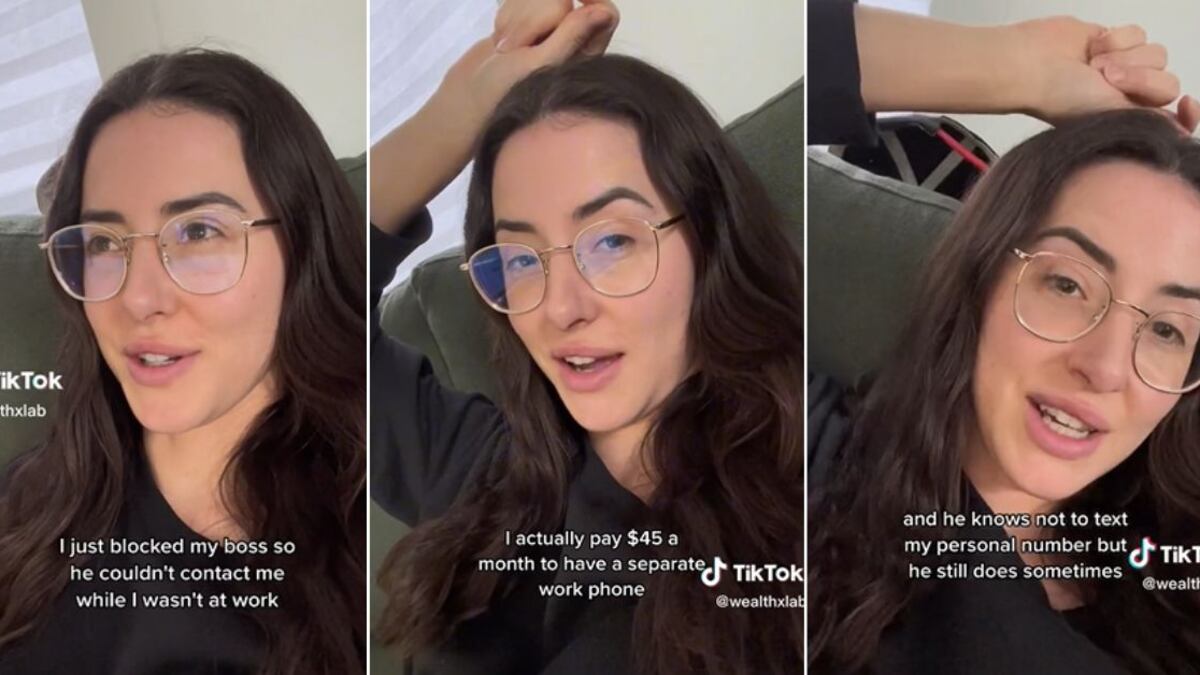 La joven contó todo en un video que subió a la red social TikTok y se volvió viral