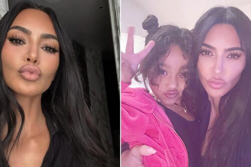 “Es su clon”, hija menor de Kim Kardashian cumple 7 años y por estas fotos dicen que es la copia de su mamá