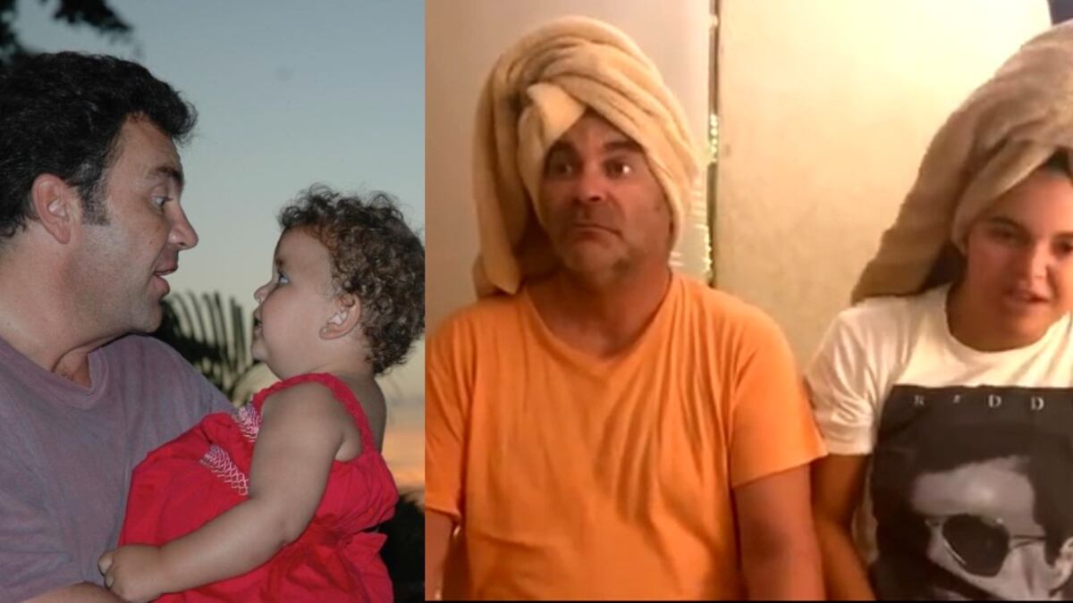 Vestidos de drags y cantando, Lucerito Mijares felicitó a su papá en su cumpleaños