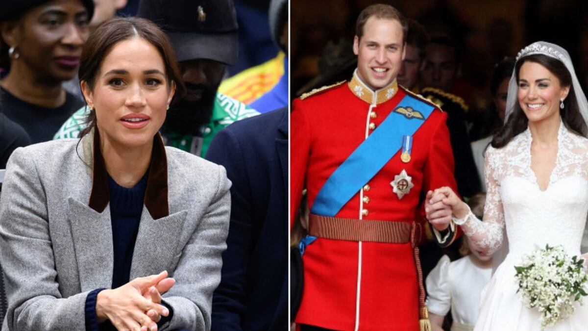 La dura reflexión con la que Meghan Markle destrozó la boda de Kate Middleton y el príncipe William
