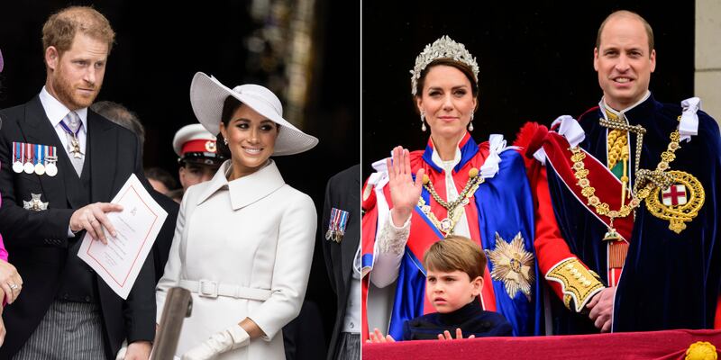 Harry / Meghan Markle / Kate Middleton / William