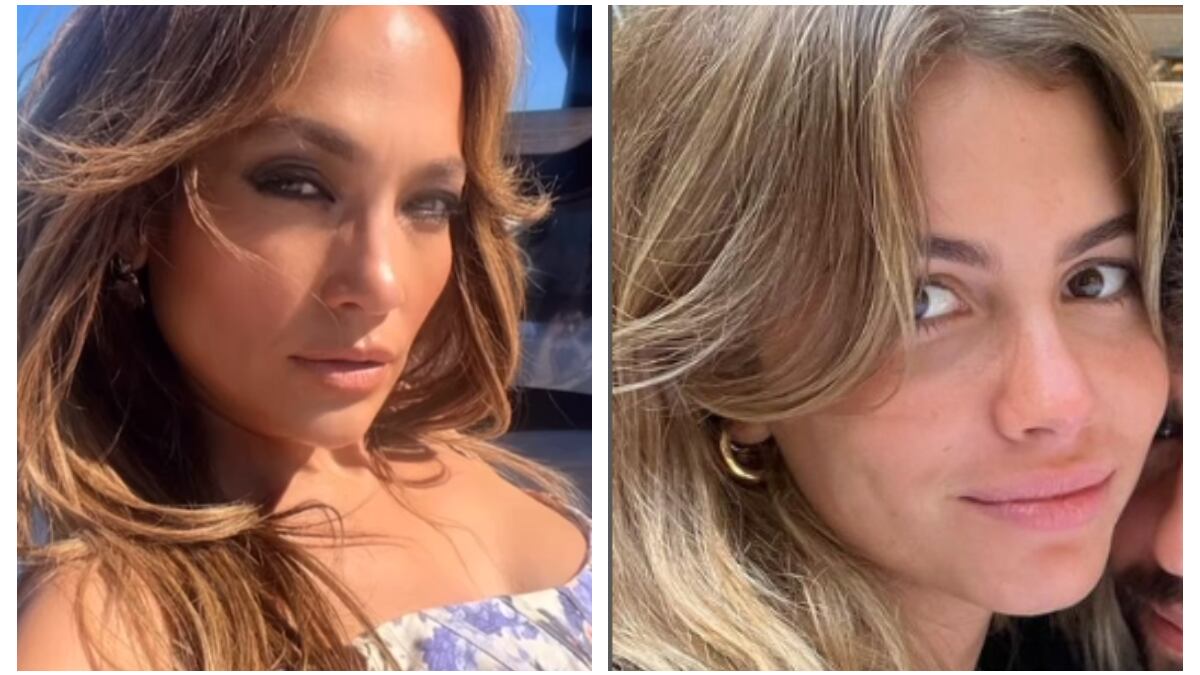 Clara Chía y Jennifer Lopez