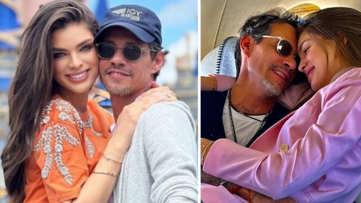 Nadia Ferreira y Marc Anthony