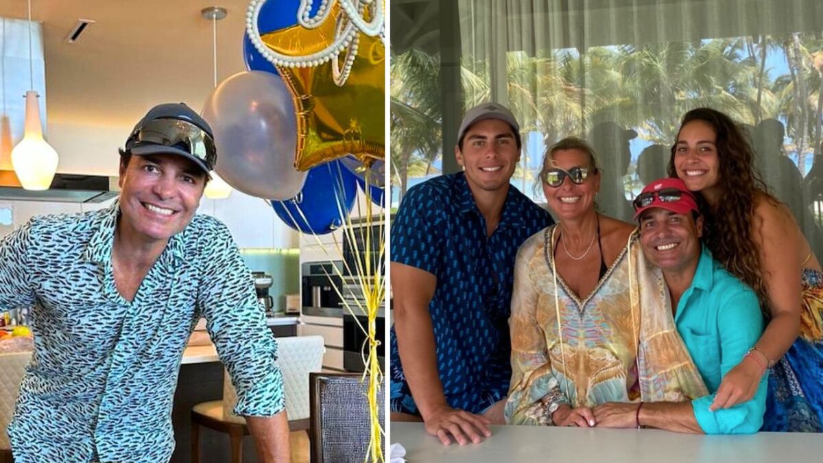 Chayanne y su familia