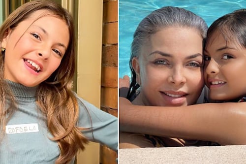 “Es idéntica”, el look de la hija de Cristian Castro en concierto por el que la comparan con su abuela Verónica