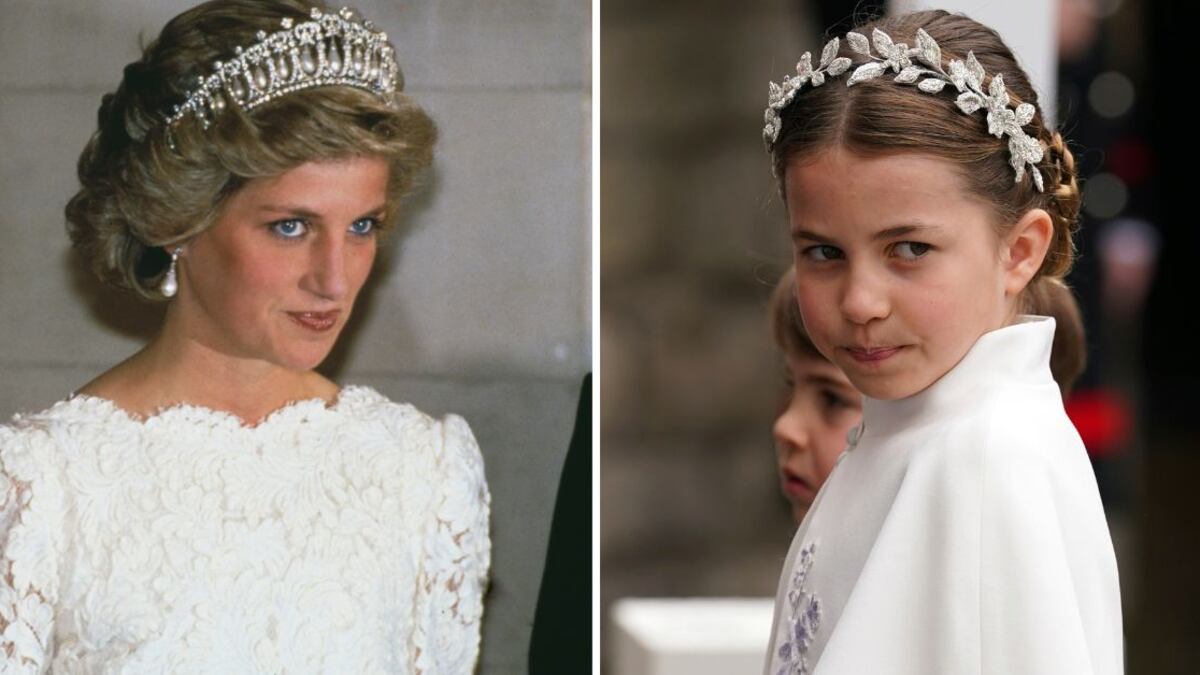 Princesa Charlotte y Lady Di