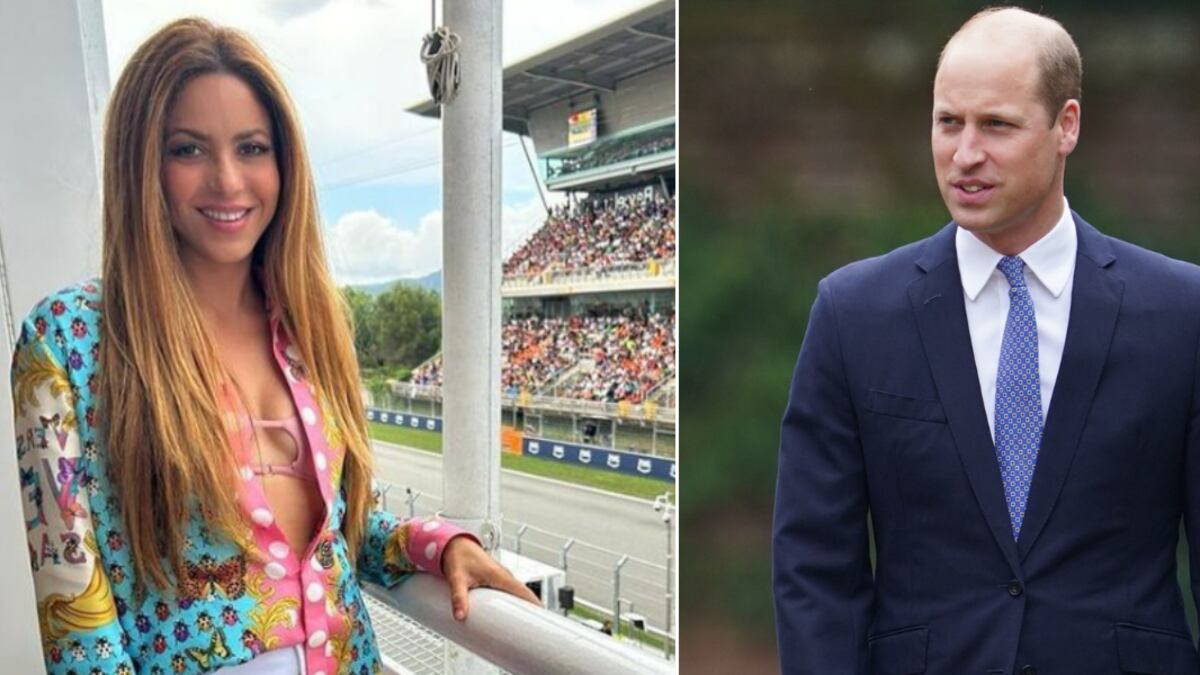 Shakira y el príncipe William