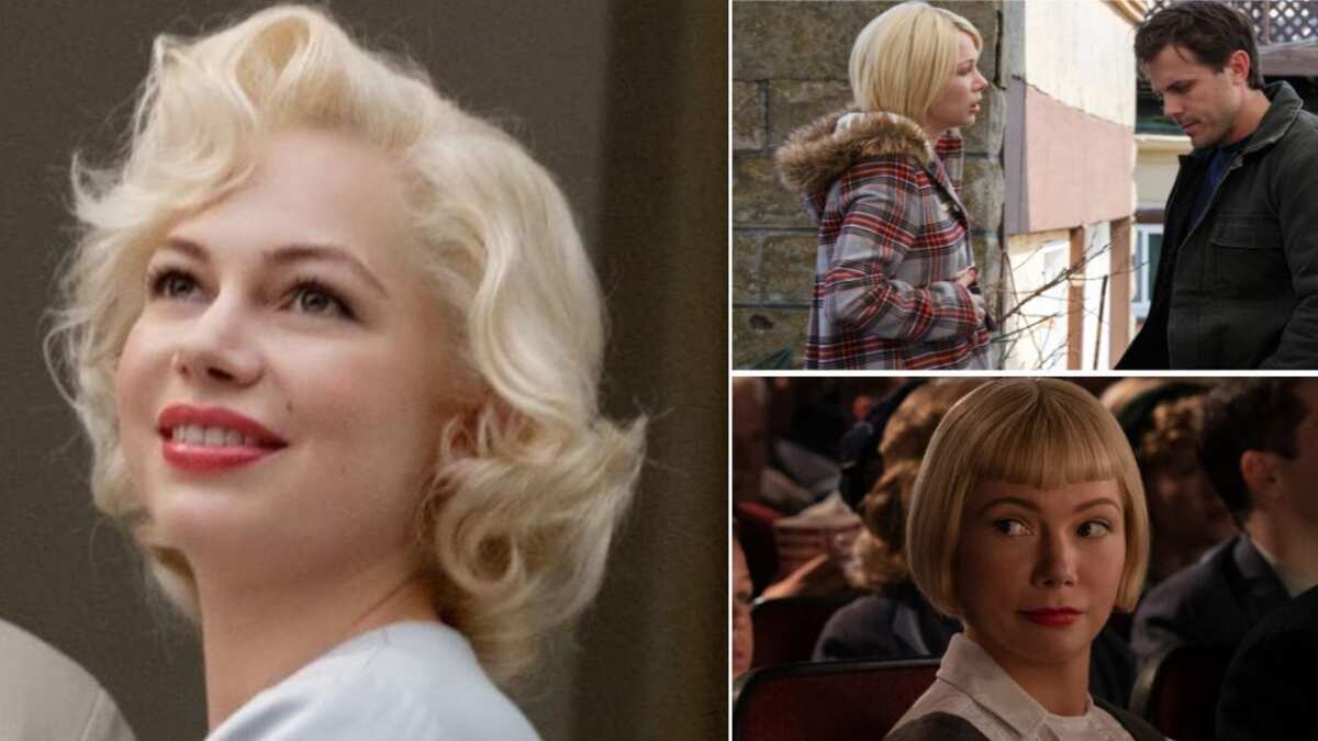 Michelle Williams en Mi semana con Marilyn, Mánchester junto al mar y Los Fabelman