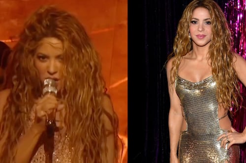 ¿Corazones rotos? Shakira la ‘rompió' en los Music Awards, pero un detalle la convirtió en el centro de las críticas 