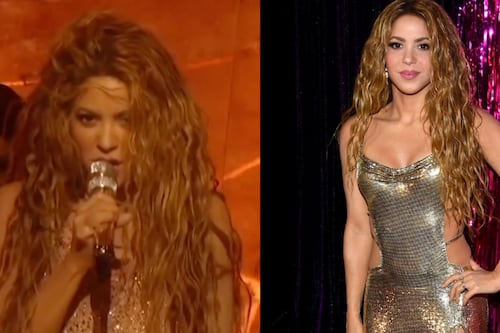 ¿Corazones rotos? Shakira la ‘rompió' en los Music Awards, pero un detalle la convirtió en el centro de las críticas