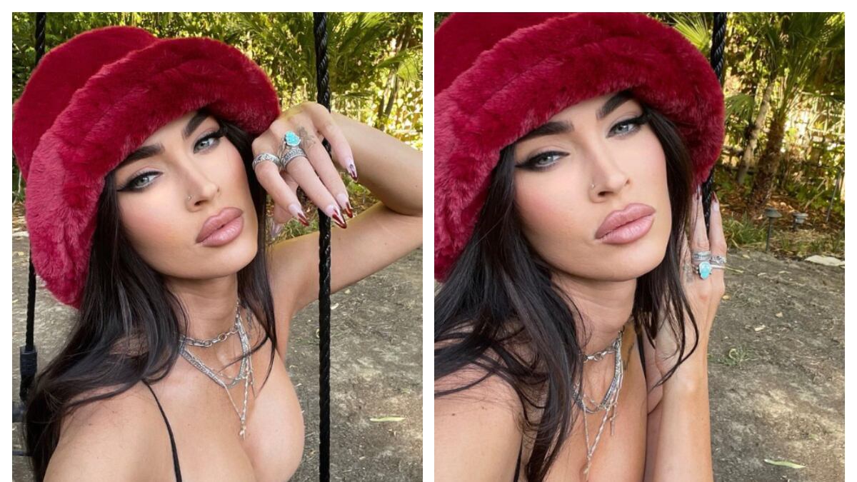 Megan Fox revolucionó las redes sociales con unas fotografías al desnudo