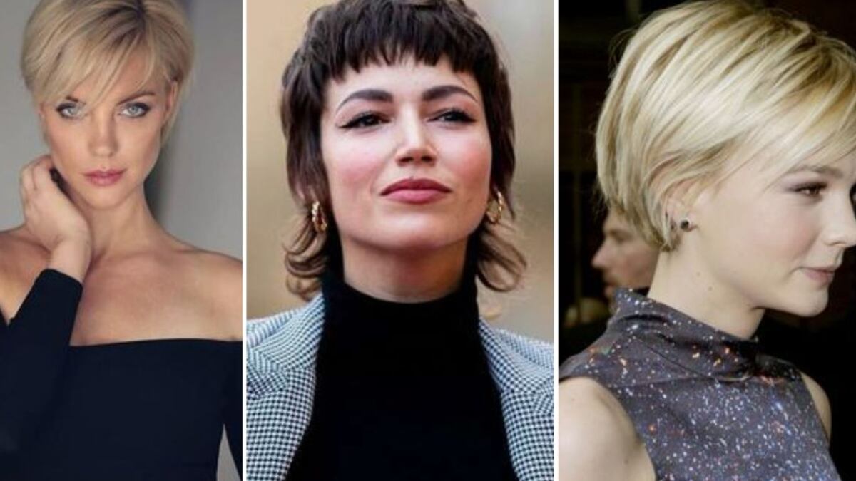 El pixie cortes de pelos