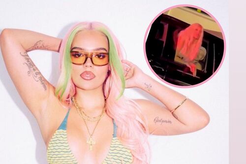 Feid dejó en claro su admiración y amor durante el concierto de Karol G