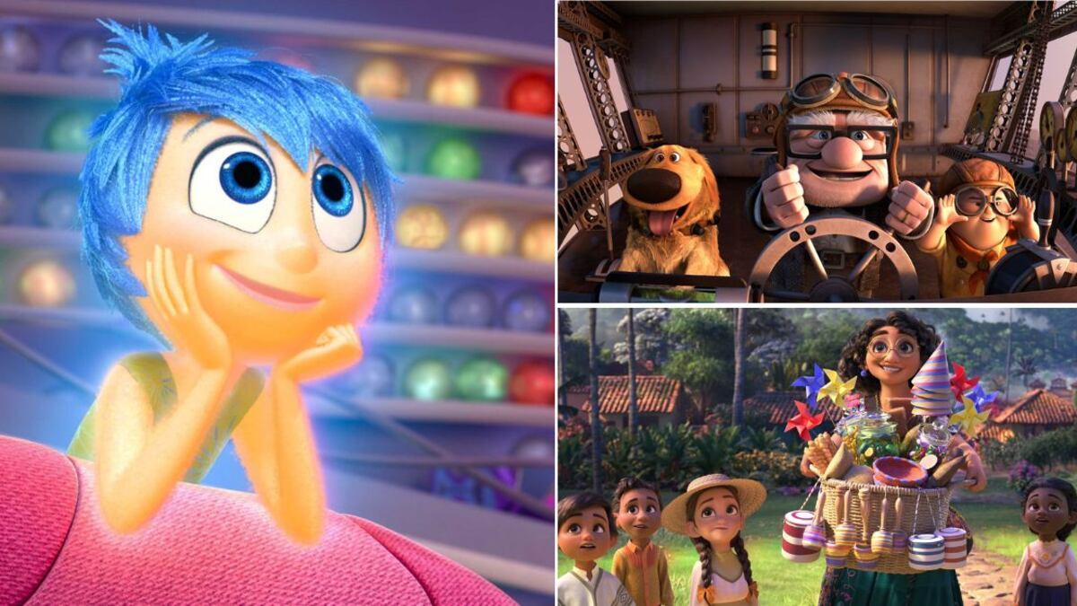 Escenas de Intensa-Mente, Up: una aventura de altura y Encanto