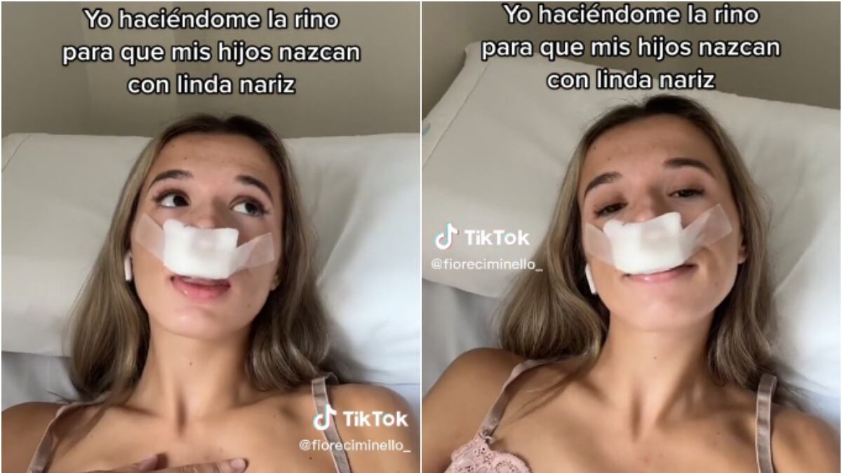 El video se volvió viral y la joven recibió las burlas de los usuarios