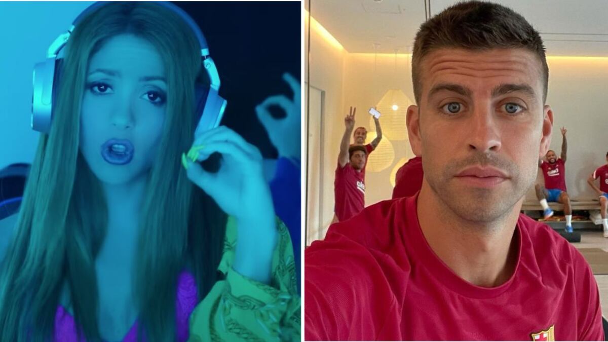 Shakira presumió uno de sus looks más creativos y sensuales durante el Gran Premio de España.