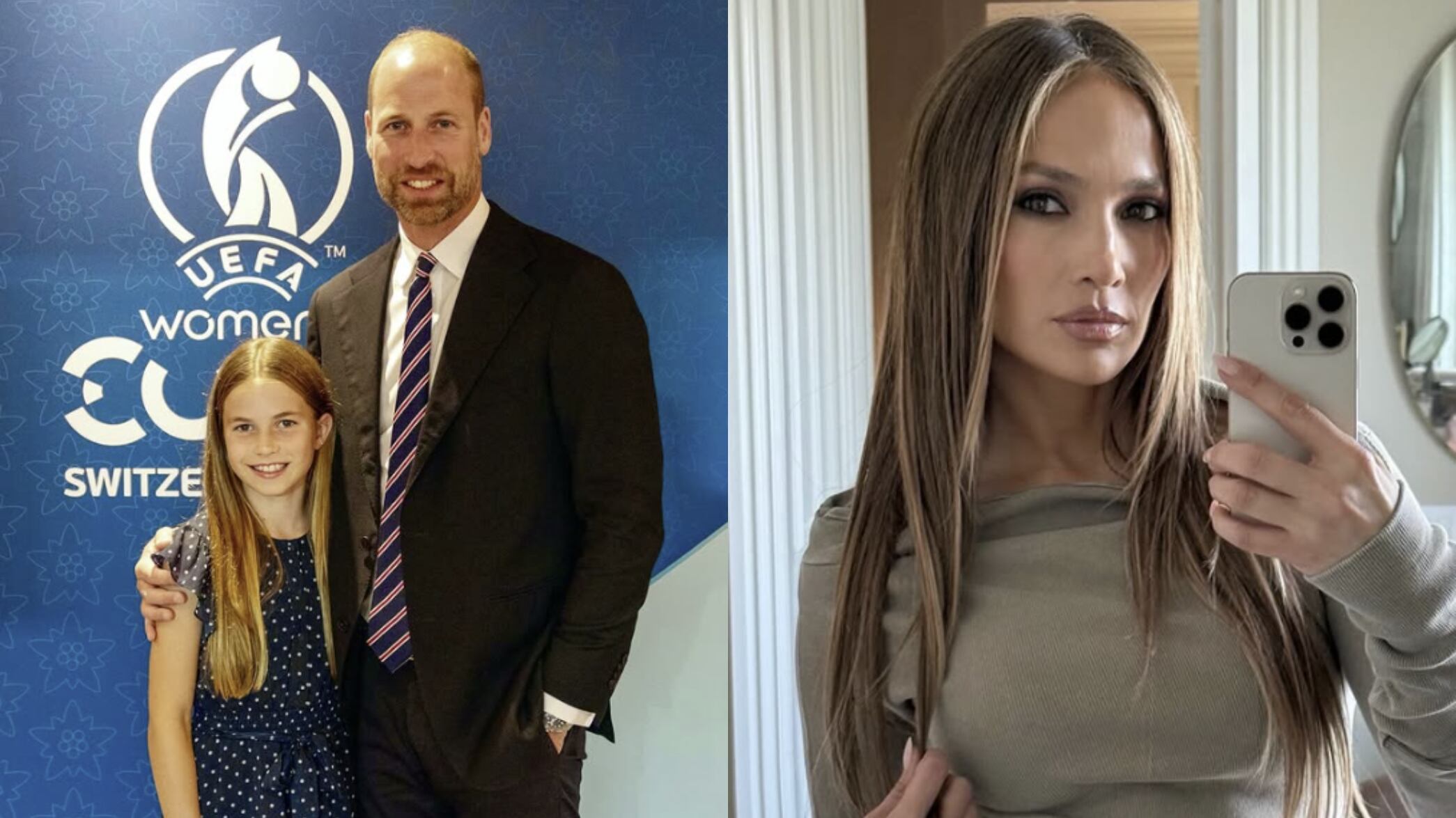 La inesperada conexión entre la princesa Charlotte y JLo