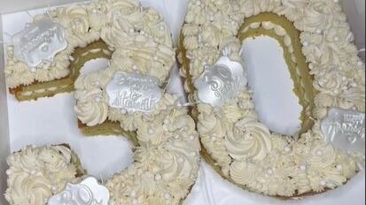 La torta que deseaba recibir