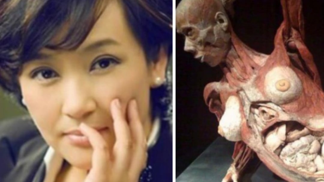 ¿Convertida en escultura humana? Usuarios exigen pruebas a supuesta estatua de periodista china