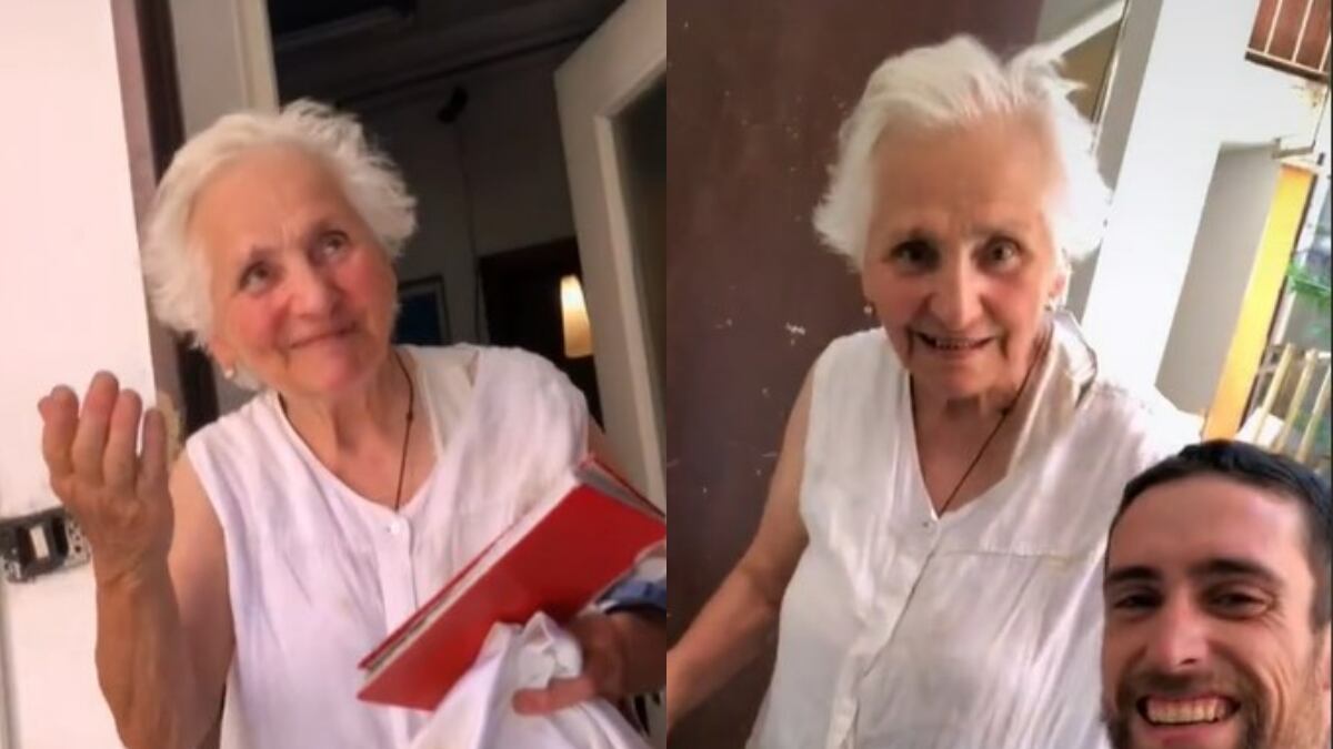 El video emocionó a todos