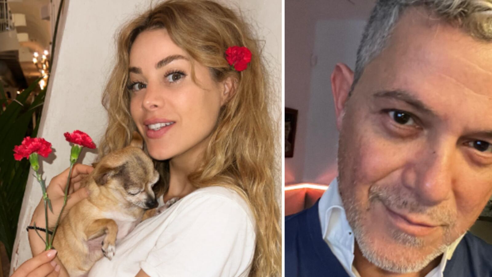 Alejandro Sanz y Candela Márquez