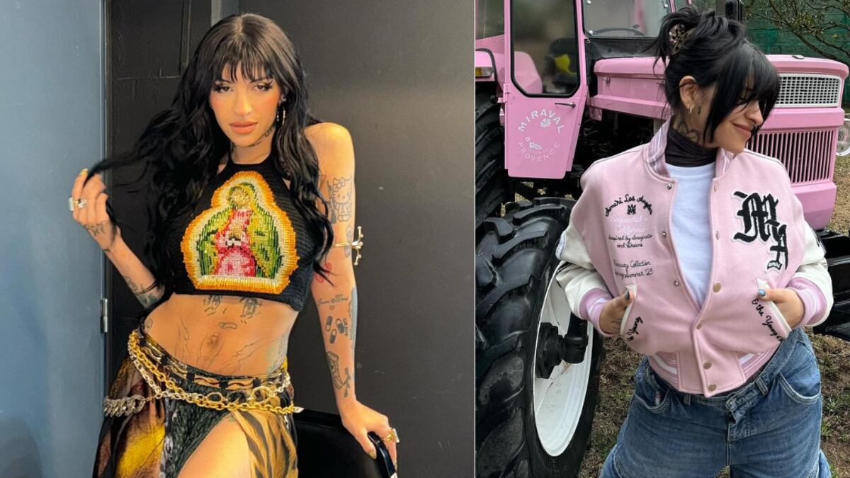 Cazzu tiene la clave para combinar baggy jeans de forma chic y glamurosa.