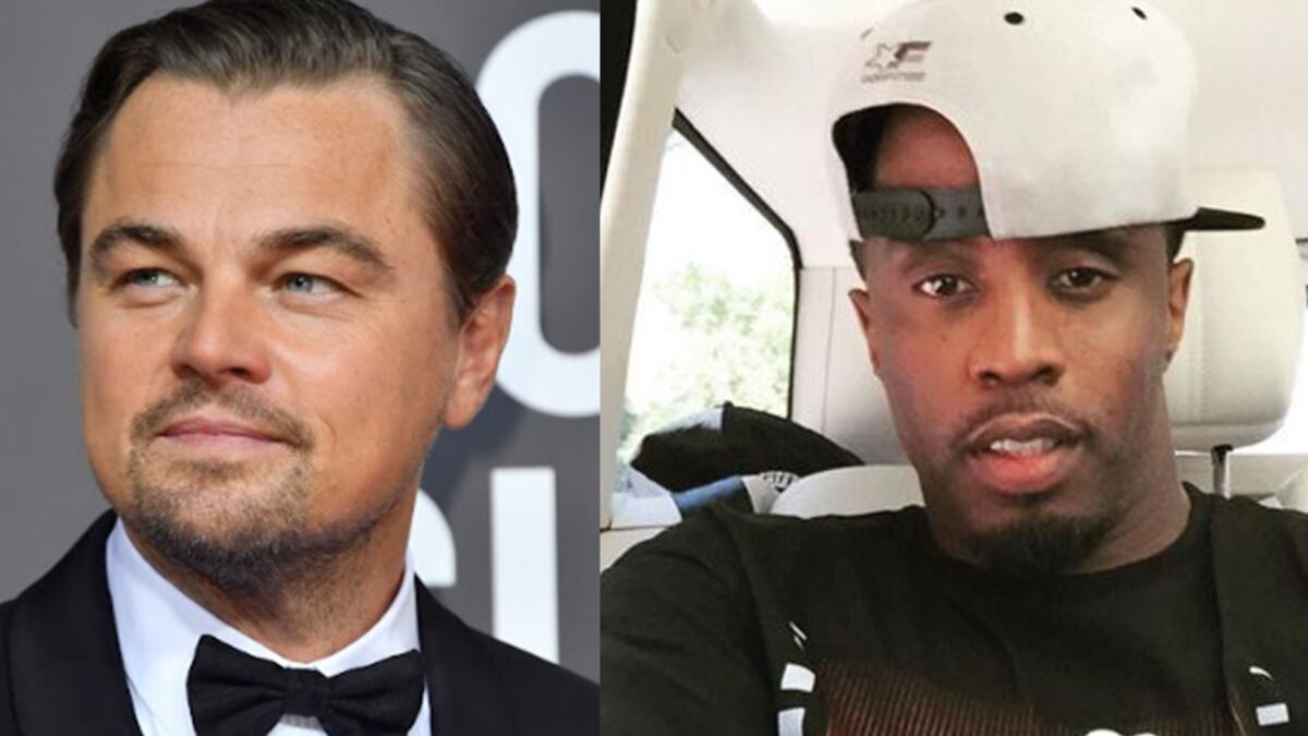 Leonardo DiCaprio y P. Diddy fiesta