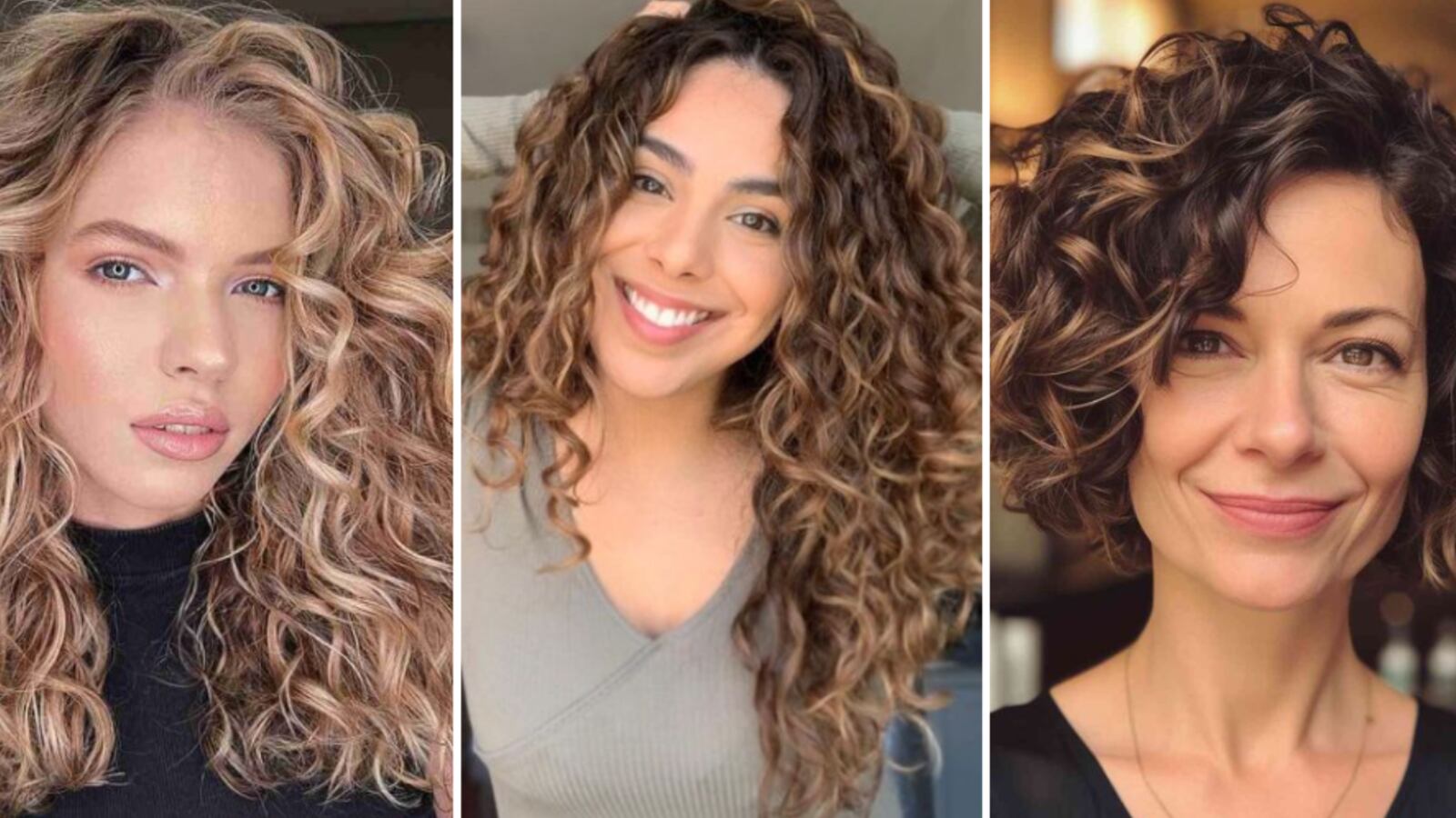 Tintes para morenas claras y con cabello chino 2023