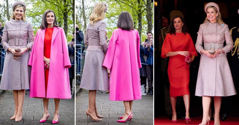 Reina Letizia revive el "barbiecore" y la prensa mundial se rinde ante ella por sus looks: "Elegante y cautivadora"