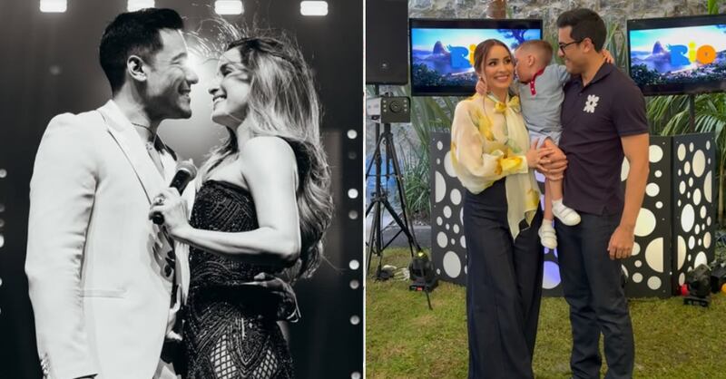 Carlos Rivera y Cynthia Rodríguez celebran el segundo cumpleaños de su hijo León