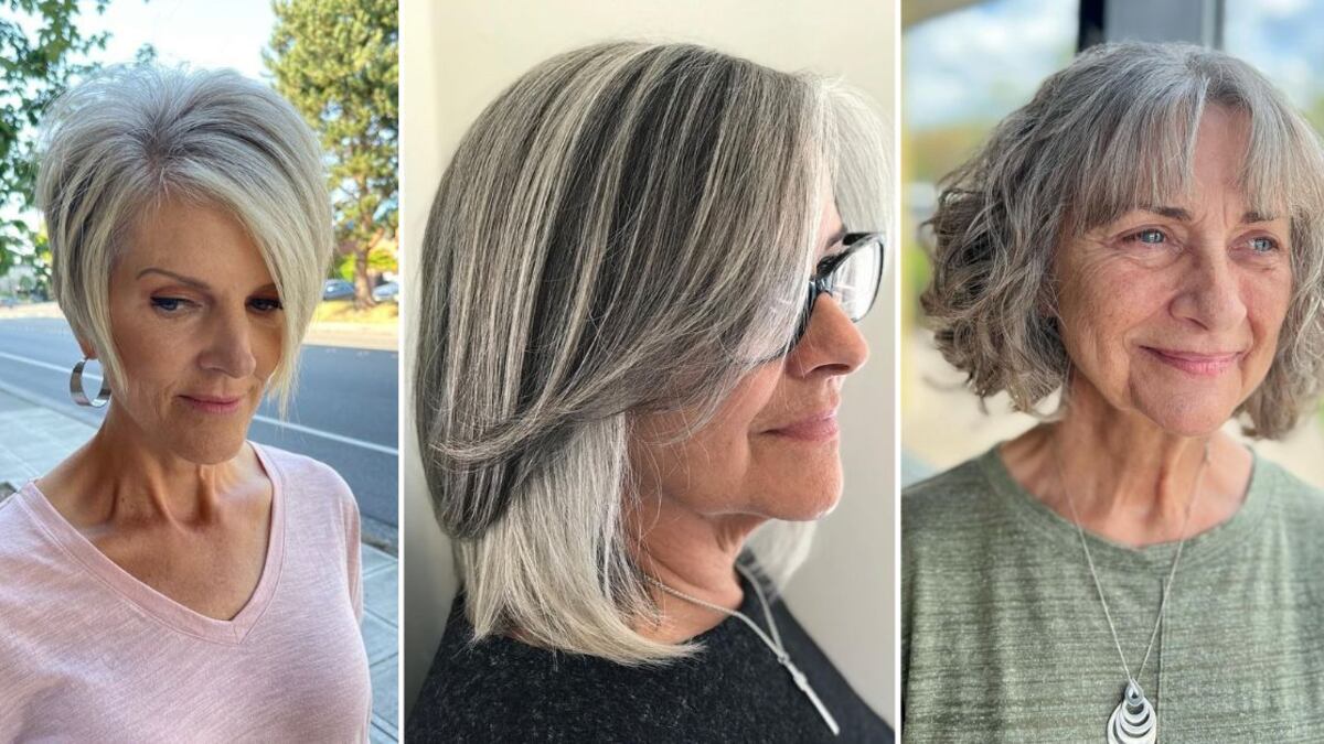 Tres cortes de cabello ideales para mujeres de 60