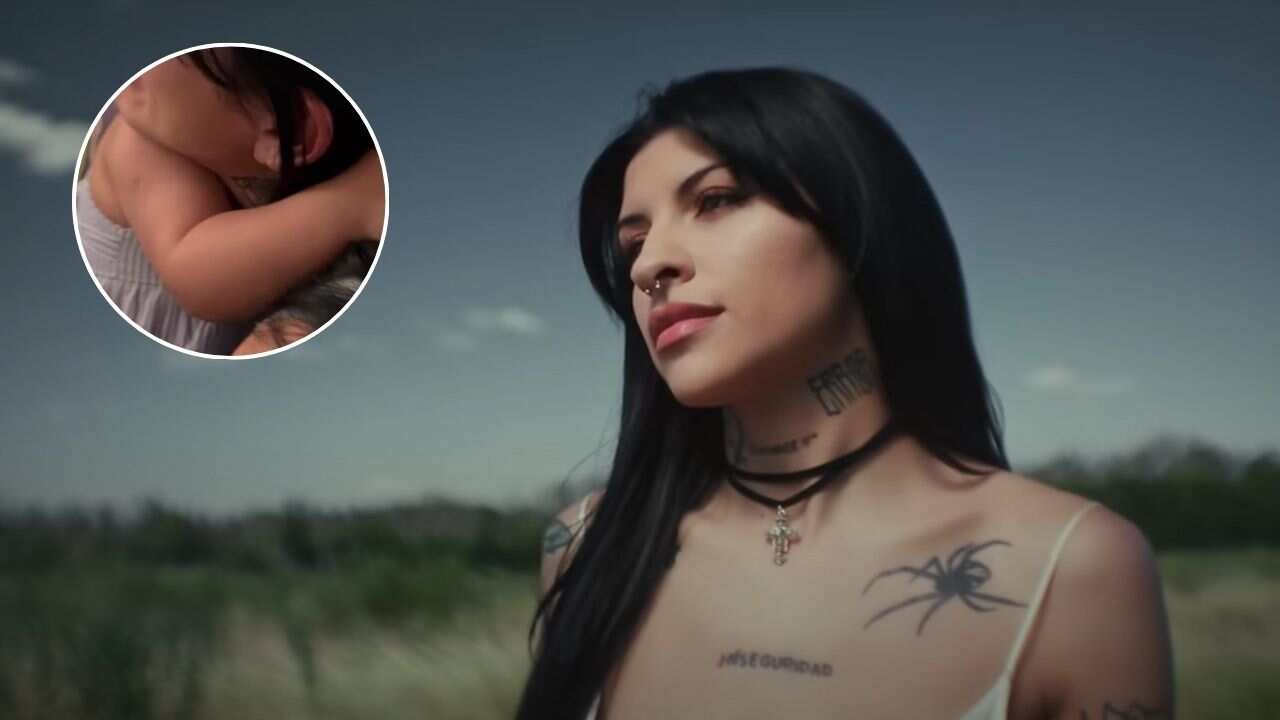 Cazzu rompe en llanto ante la reacción de Inti al escuchar “La Cueva”