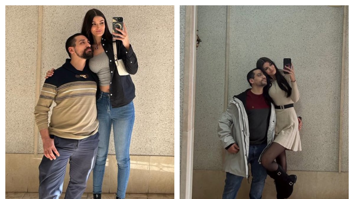 Una batalla contra los prejuicios: mujer recibe cientos de críticas por salir con un hombre más bajo que ella