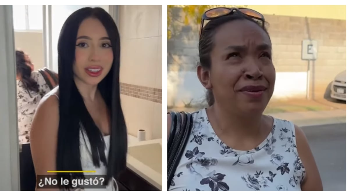 Influencer regala una casa a su tía y ella la rechaza por muy pequeña: "Esperaba una más grande"