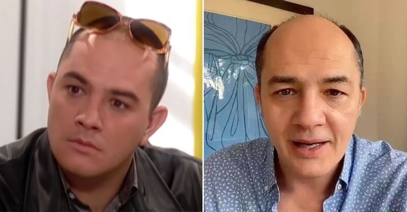 Julián Arango en 'Betty, la fea' y en la actualidad