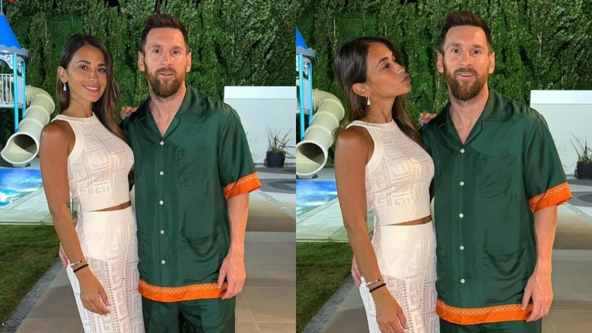 El outfit de Messi generó revuelo