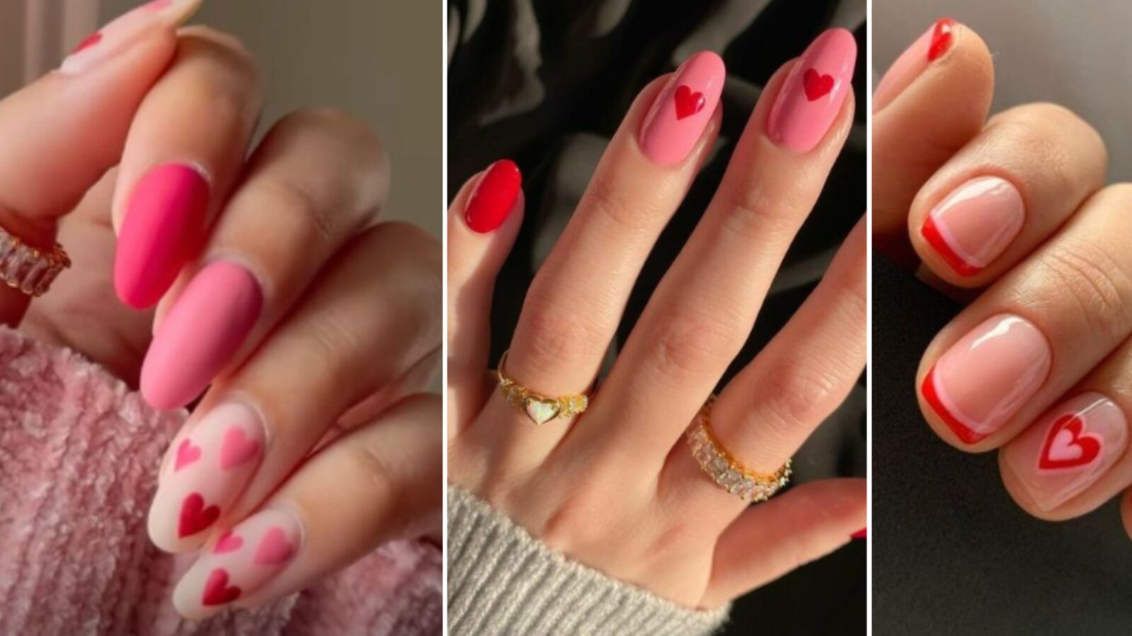 Uñas para San Valentín 2024