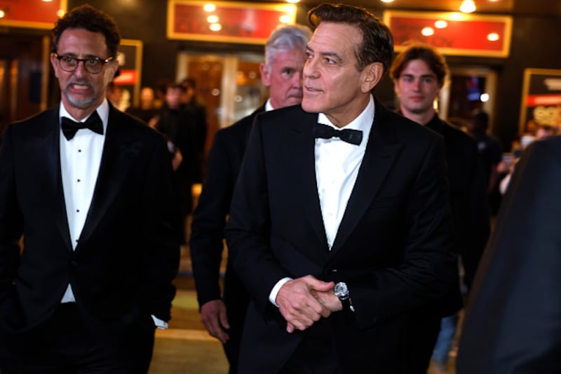 El aclamado actor reapareció con un nuevo look en New York